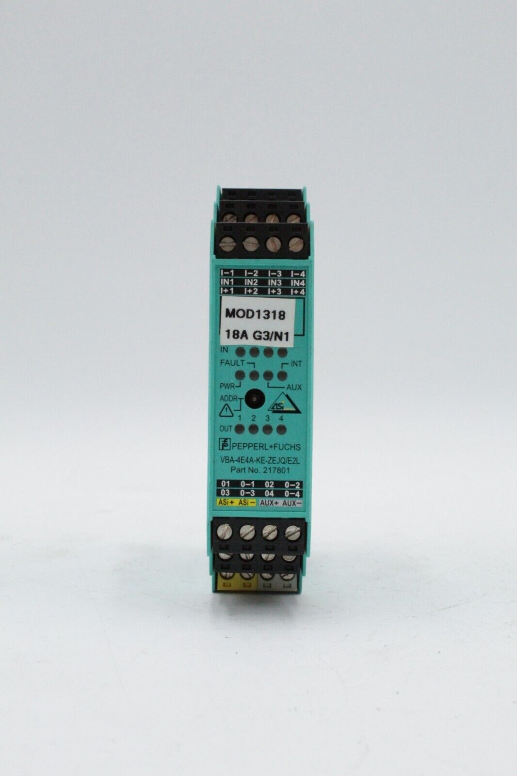 Pepperl + Fuchs VBA-4E4A-KE-ZEJQ/E2L AS-Interface Sensor/Actuator Module