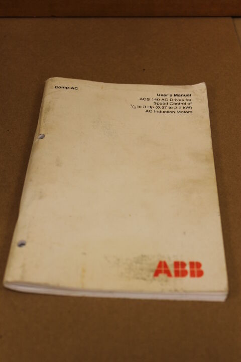 ABB ACS140 MANUAL