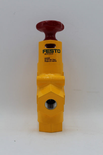 Festo HE-N1/2-LO Shut-Off Valve
