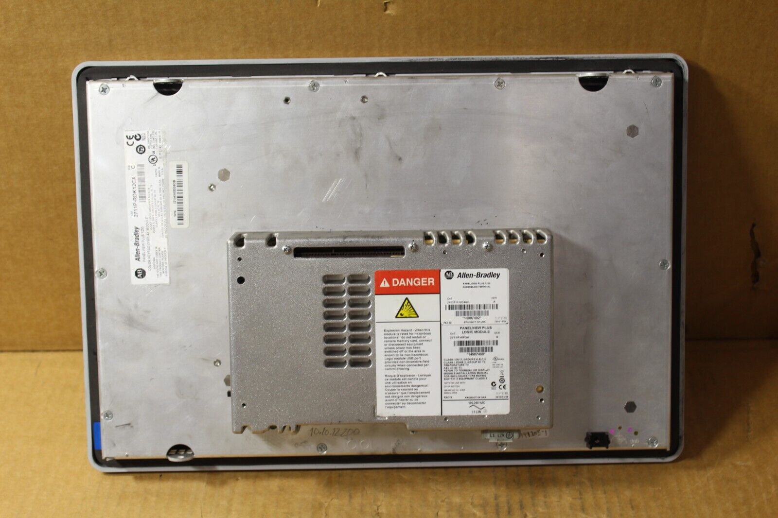 Allen-Bradley PanelView Plus 1250 2711P-K12C4A2 Operator Interface Panel