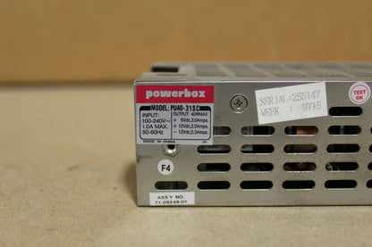 Powerbox PU40-31SC Power Supply