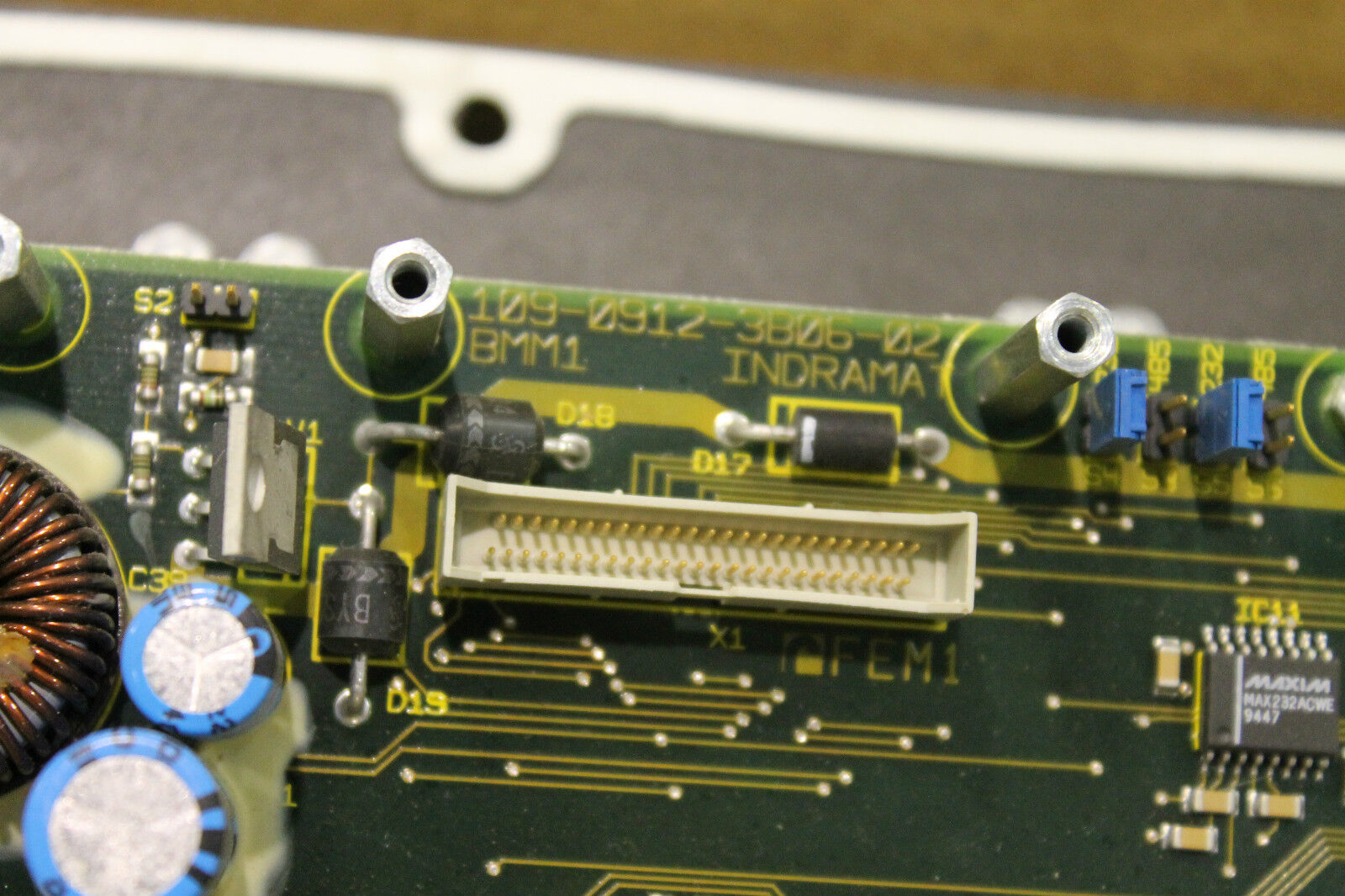 INDRAMAT BOARD & CONTROL PANEL 109-0912-3B06-02