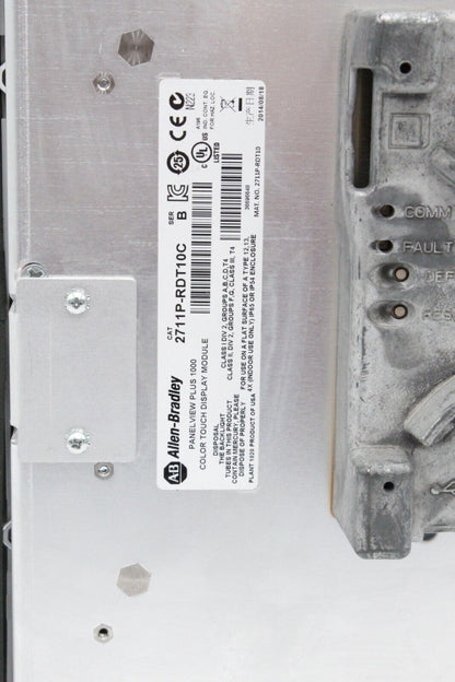 Allen-Bradley 2711P-T10C4D8 PanelView Plus 1000 (Dirty)