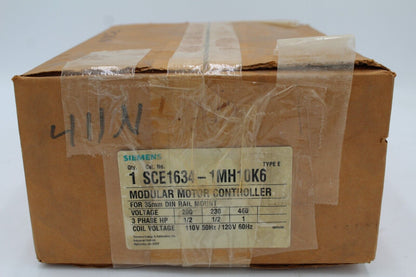 SIEMENS SCE1634-1MH10K6 MODULAR MOTOR CONTROLLER