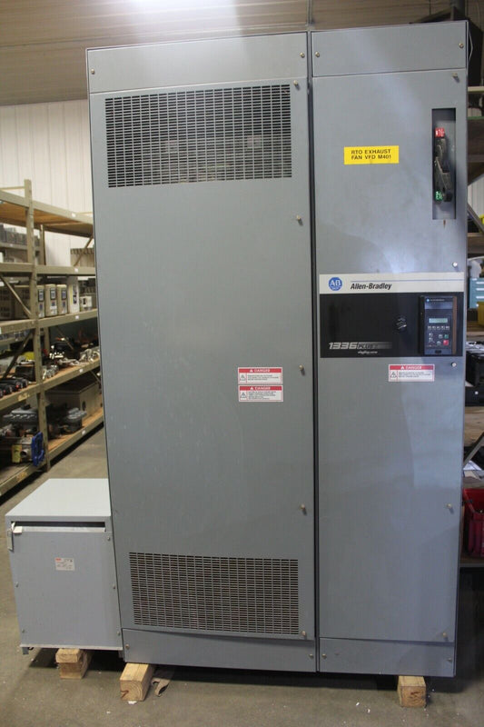 Allen Bradley 1336F-BP300-AN-EN-L6-NCM Drive and Cabinet