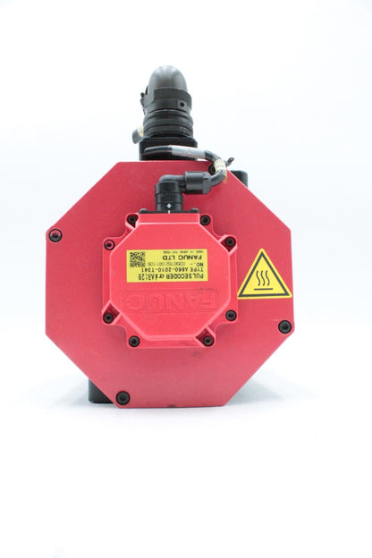 Fanuc A06B-0243-B705 Straight Shaft AC Servo Motor