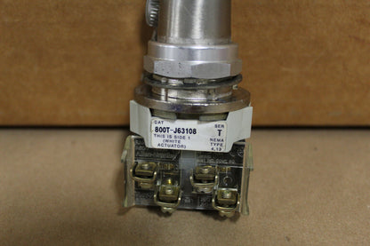 Allen-Bradley 800T-J63108 Ser. T Keyed Selector Switch