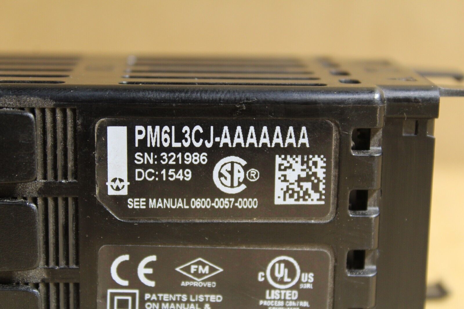Watlow PM6L3CJ-AAAAAAA Temperature Controller