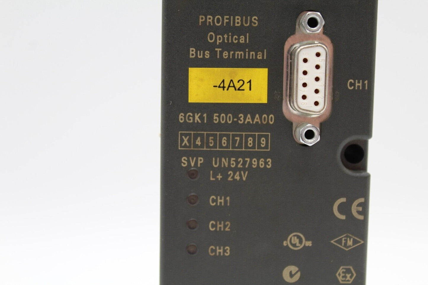 Siemens 6GK1500-3AA00 Simatic Net Profibus Optical Bus Terminal