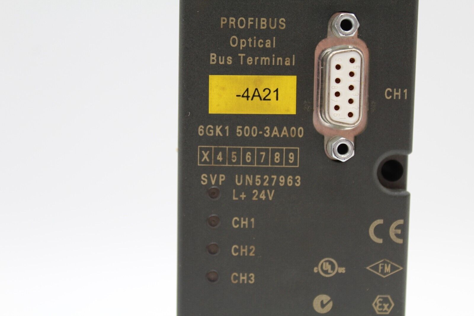 Siemens 6GK1500-3AA00 Simatic Net Profibus Optical Bus Terminal