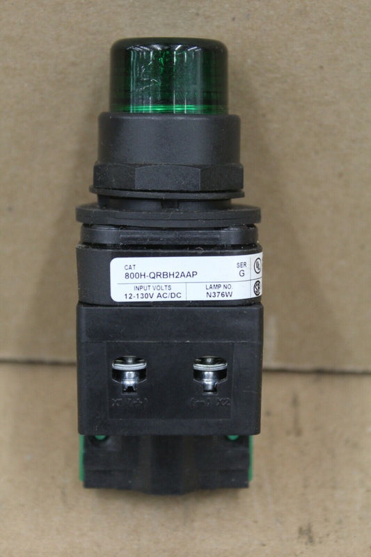 Allen Bradley 800H-QRBH2AAP Green Push Button