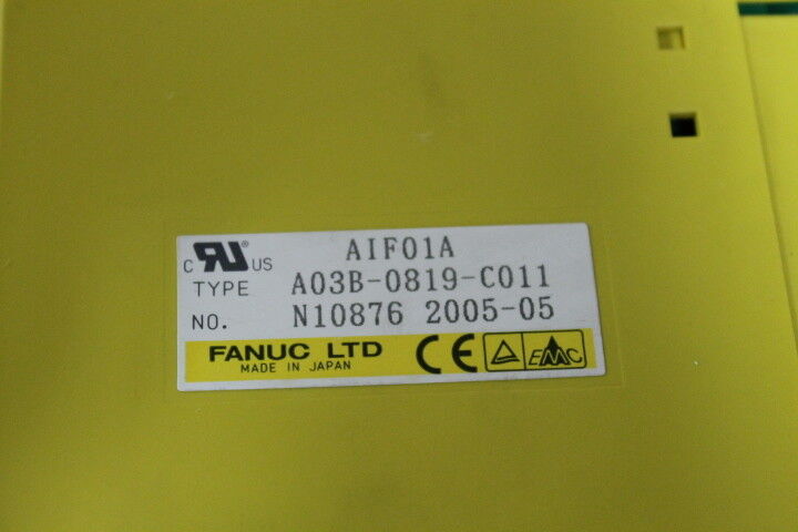FANUC A03B-0819-C011 I/O MODULE AIF01A
