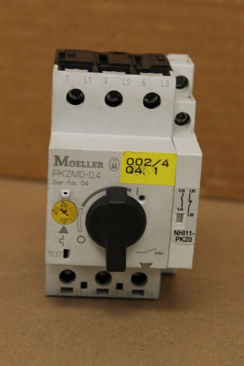 EATON XTPRP40BC1 MOTOR PROTECTOR MOELLER CAT.# PKZM0-0.4