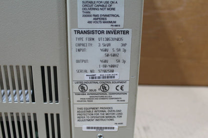 Toshiba VT130G3U4035 Transistor Invertor