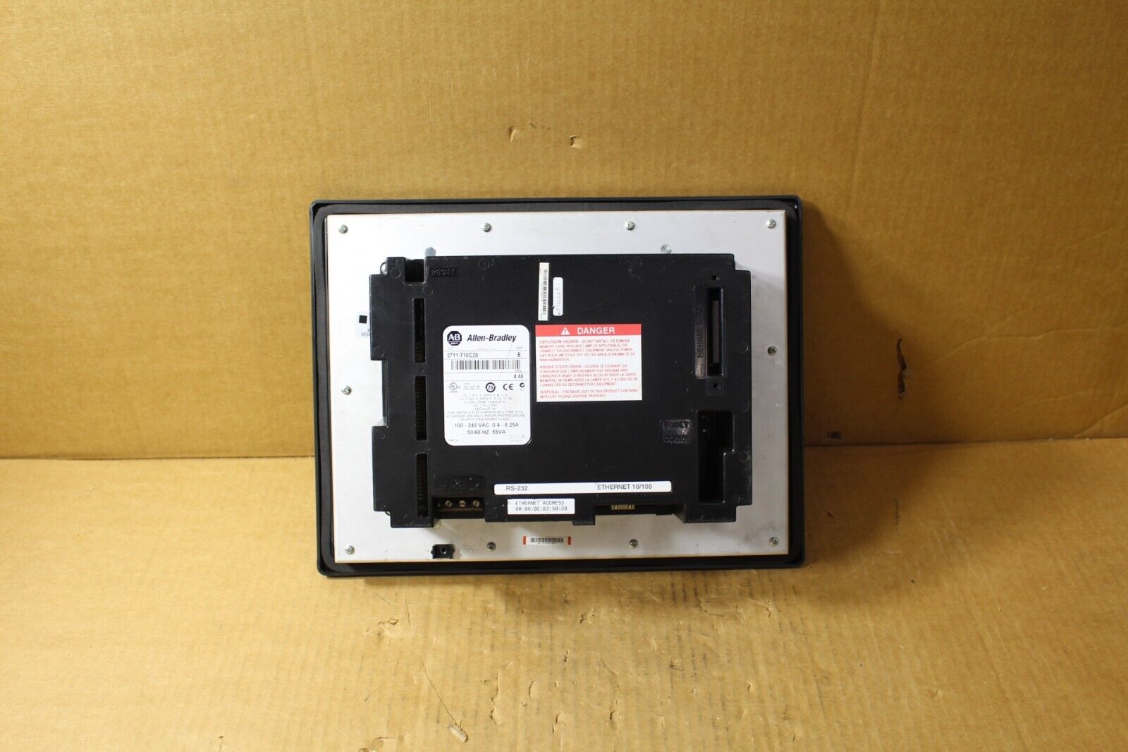 Allen-Bradley PanelView 1000 2711-T10C20 Operator Interface Panel