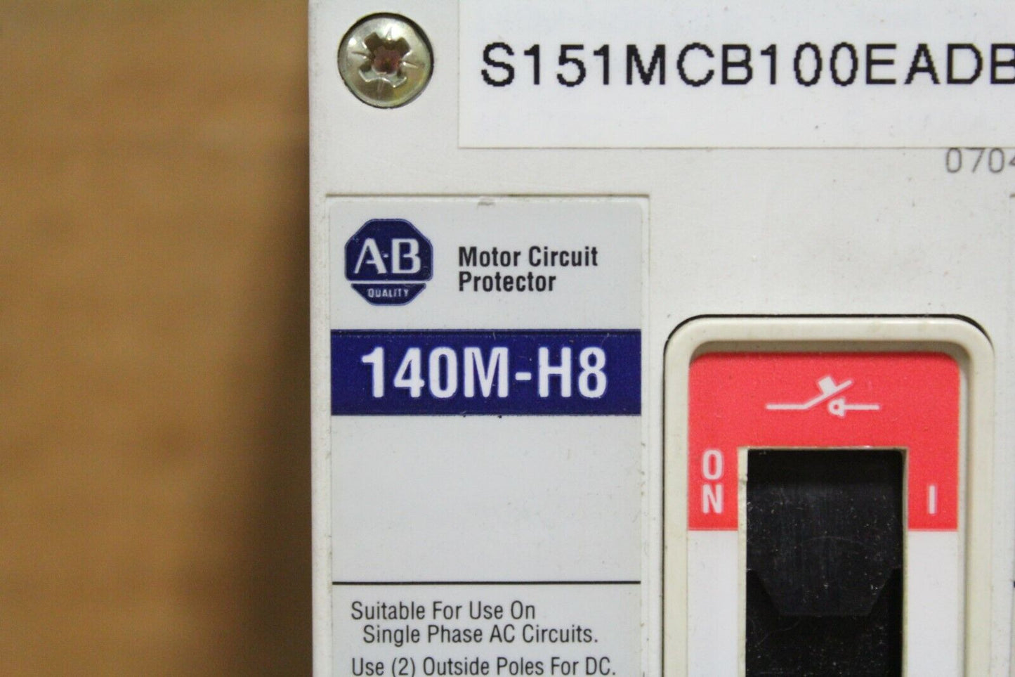 Allen Bradley 140M-H8 Circuit Breaker