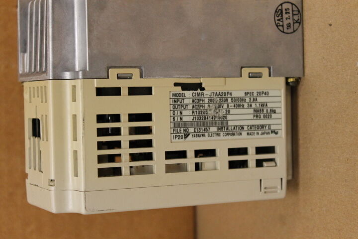 YASKAWA CIMR-J7AA20P4 VS MINI J7 DRIVE