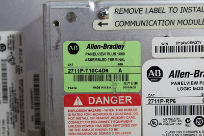 Allen Bradley 2711P-T10C4D6 PanelView Plus 1000