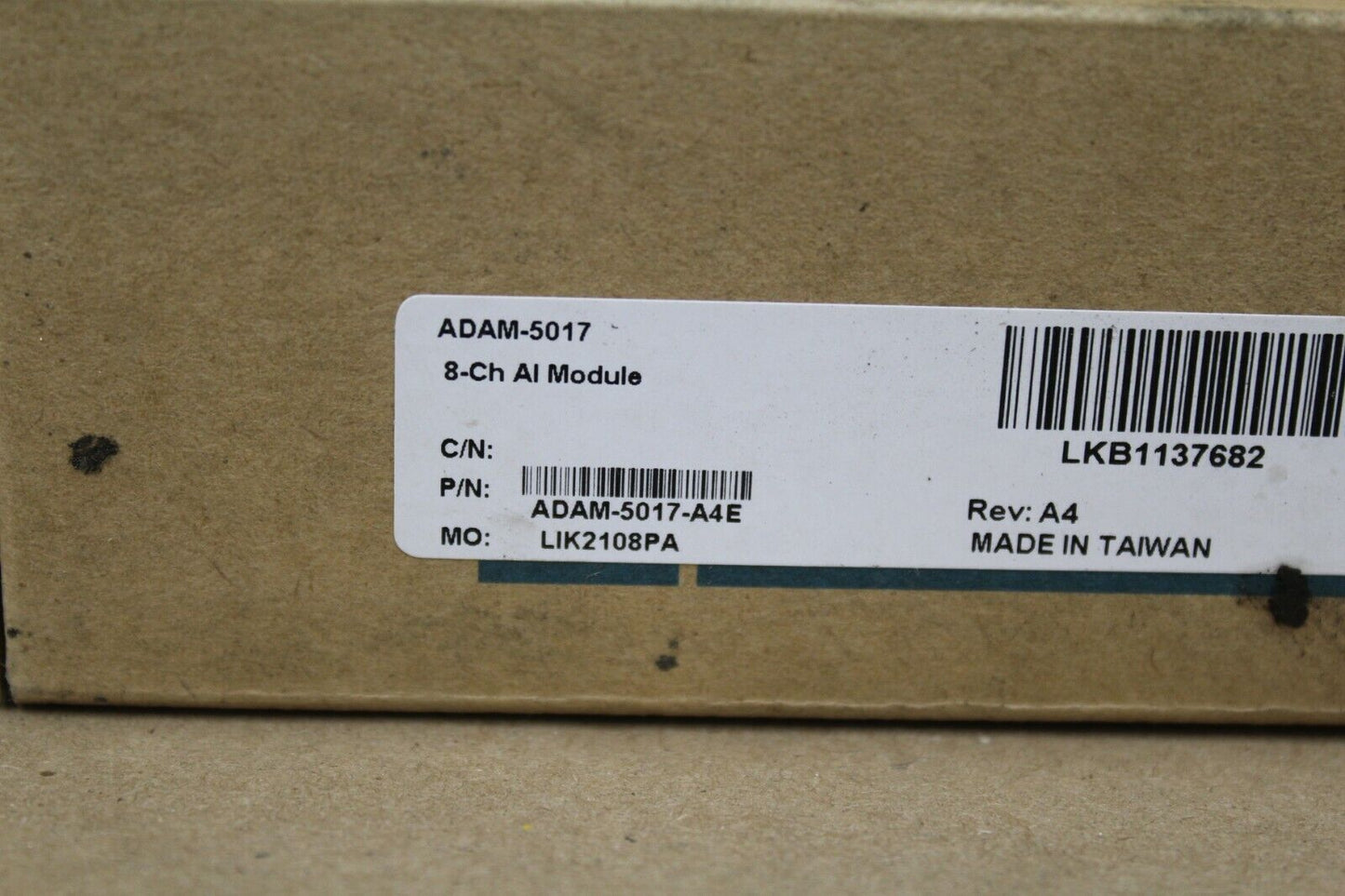 Advantech ADAM-5017-A4E AI Moudle