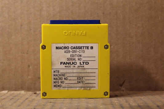 Fanuc A02B-0091-C113 Micro Cassette B