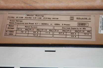 TELEMECANIQUE ALTIVAR 66 ATV66U54N4