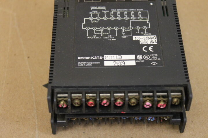 OMRON K3TS-SD11B PANEL METER