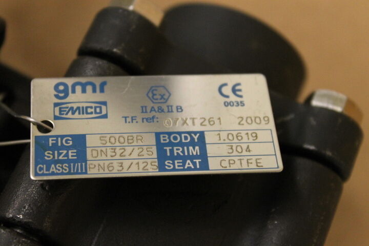 GMC 07XT261 BALL VALVE