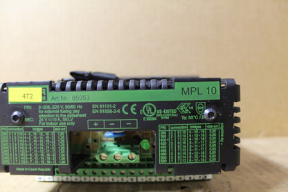 Murr Elektronik MPL 10 85953 3-Phase Smooth Power Supply