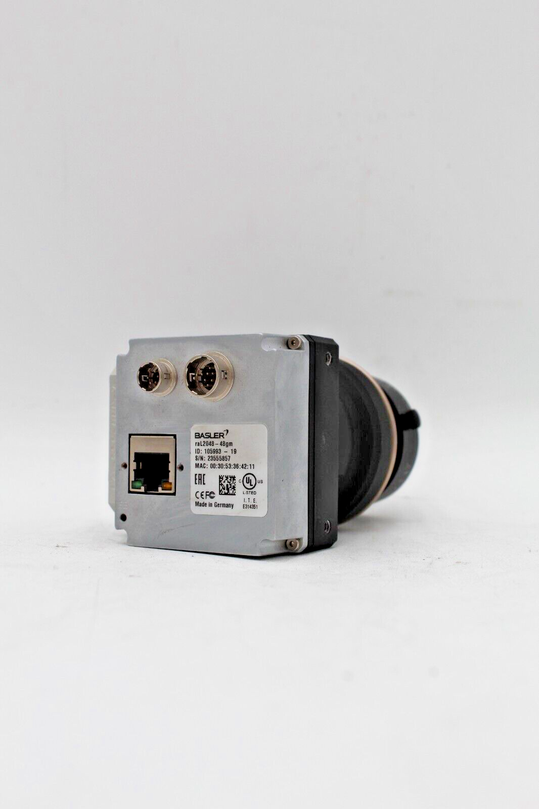 Basler raL2048-48gm GIGE/SMOS Camera Sensor 2k Resolution