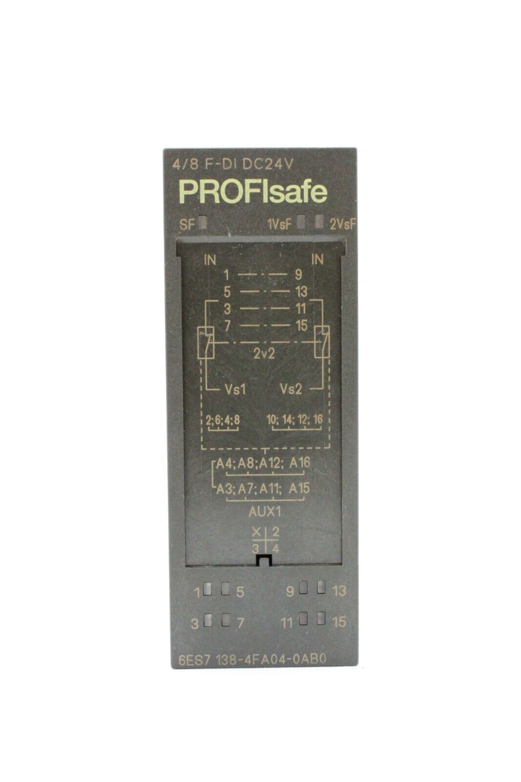 Siemens 6ES7 138-4FA04-0AB0 PROFIsafe Simatic S7 Digital Input Module