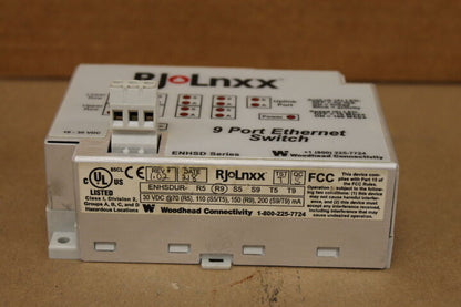 WOODHEAD ENHSDUR-R9 NINE PORT ETHERNET SWITCH