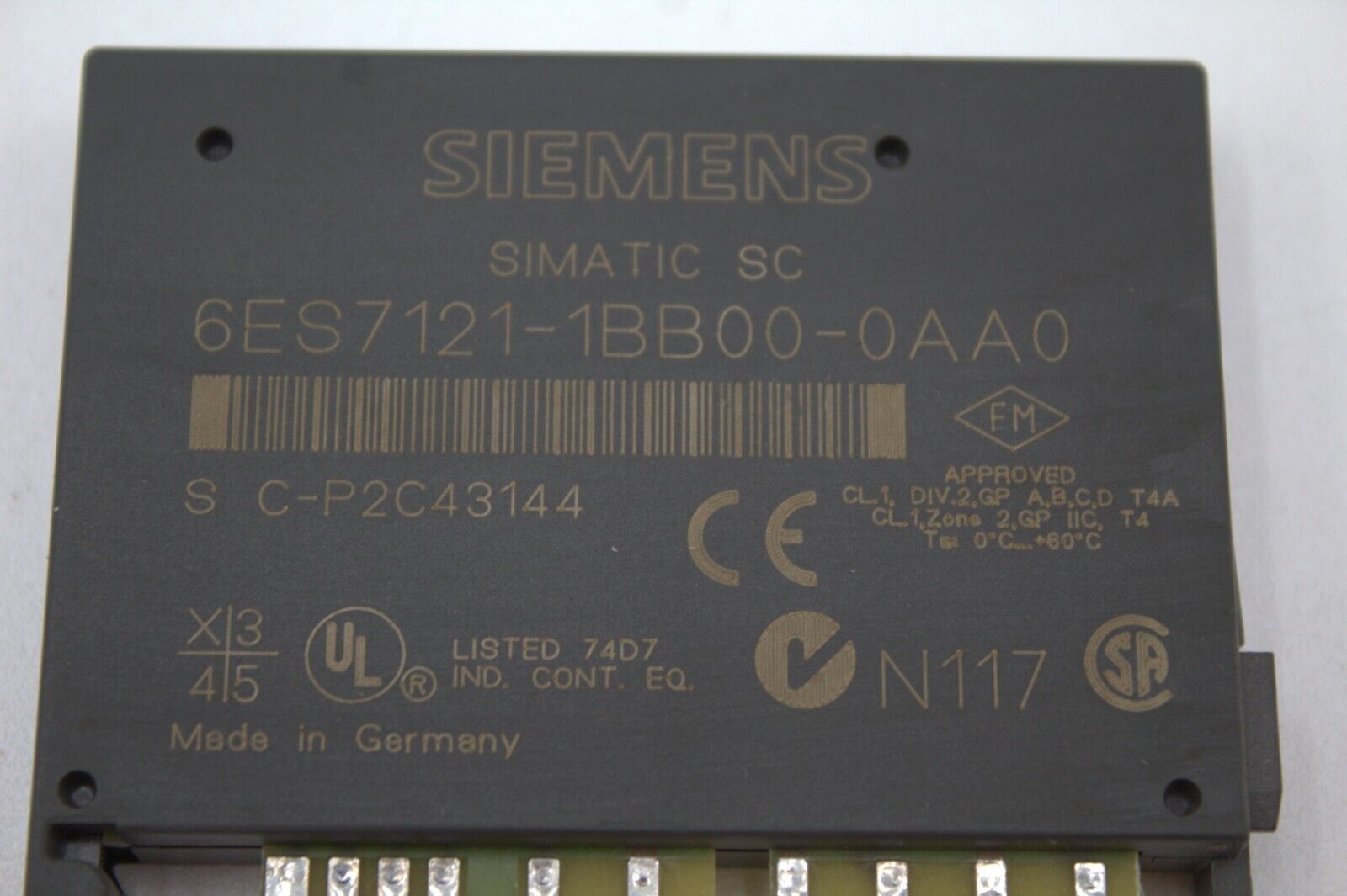 SIEMENS 6ES7121-1BB00-0AA0 DIGITAL INPUT