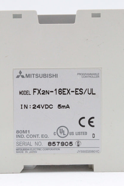 Mitsubishi FX2N-16EX-ES/UL Programmable Controller (No Door)
