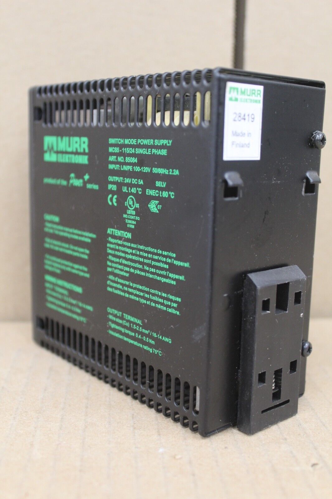 Murr MCS5-115/24 Power Supply