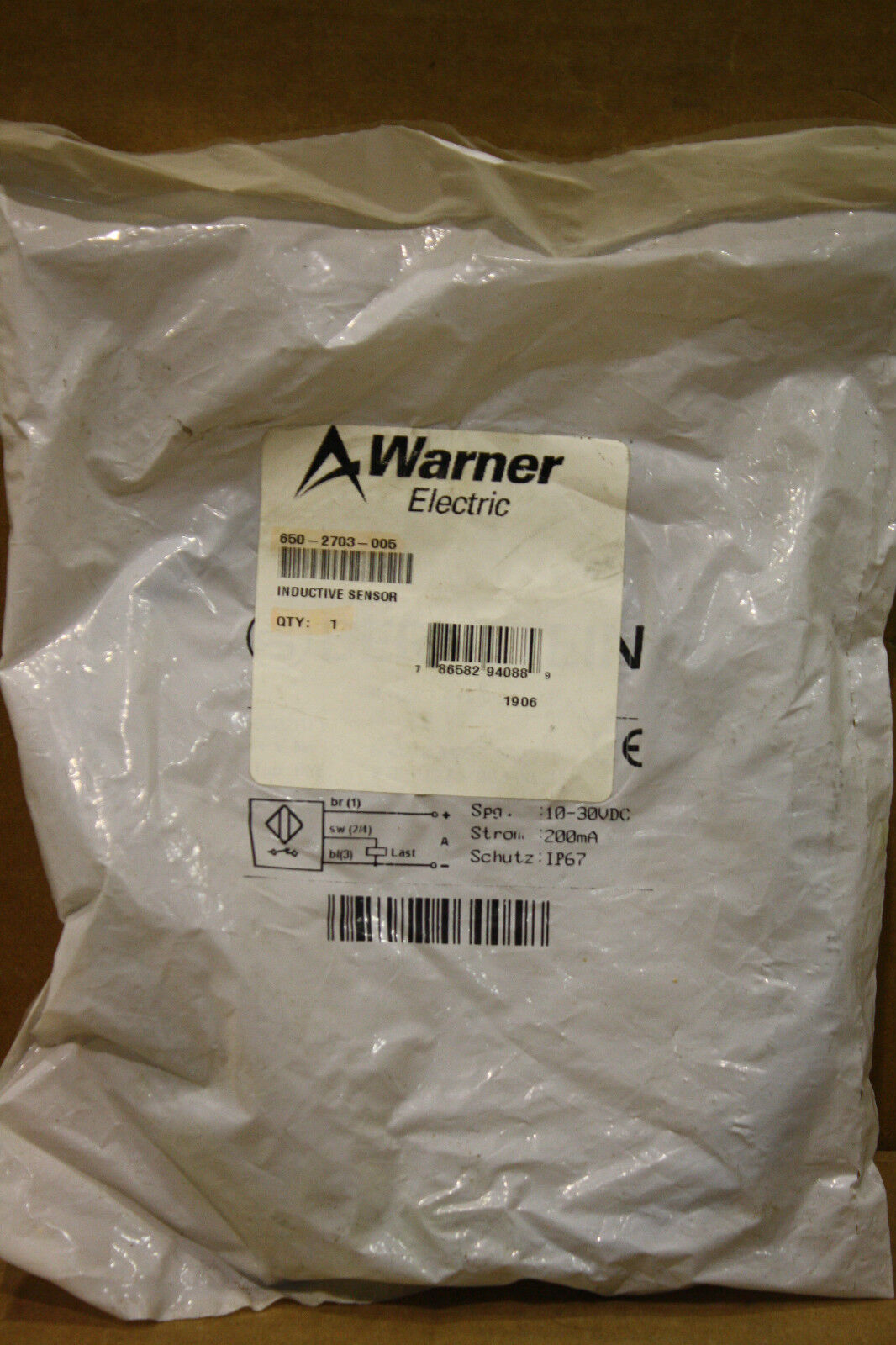 BERNSTEIN 650-2703-005 INDUCTIVE SENSOR