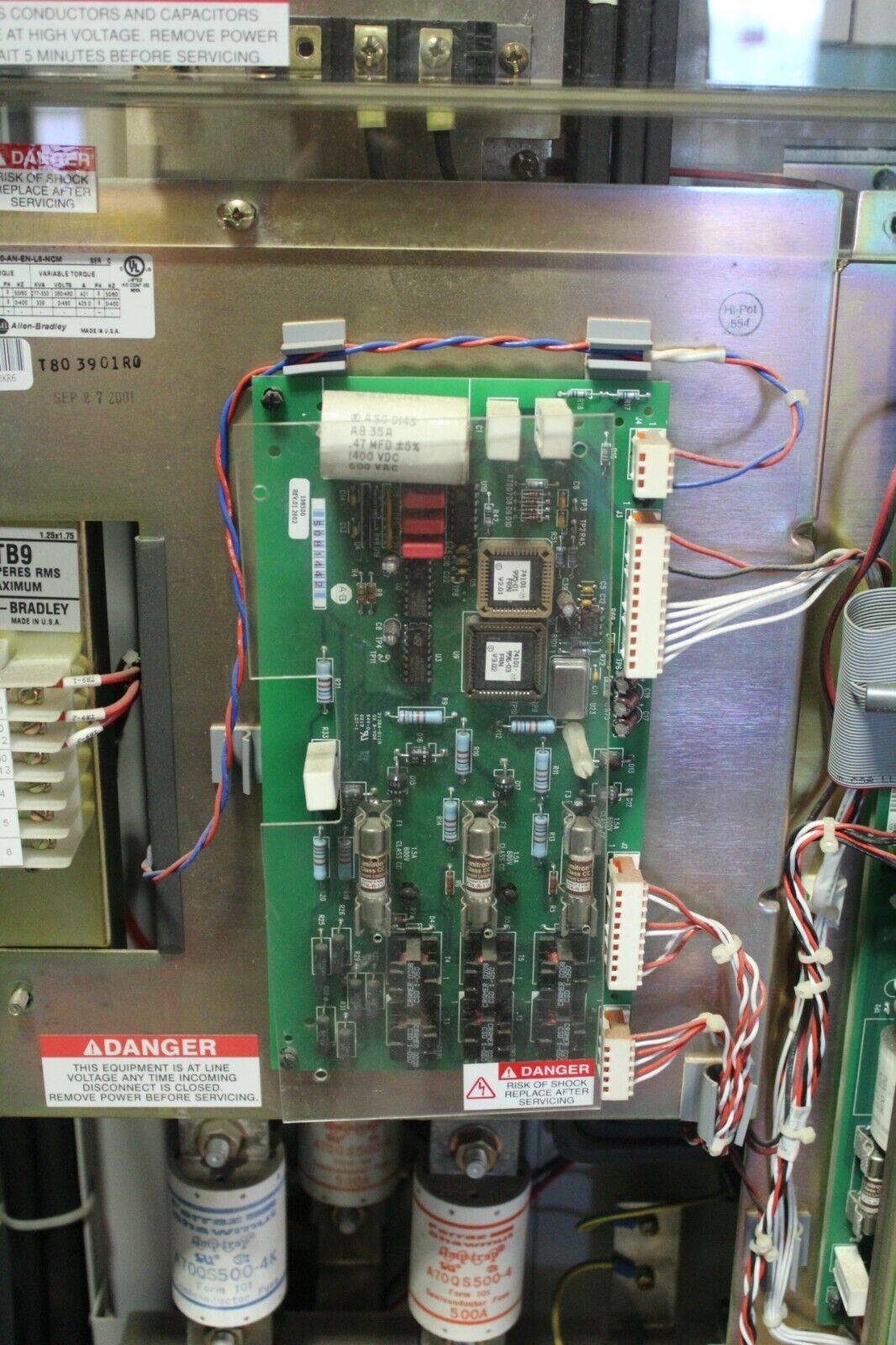 Allen Bradley 1336F-BP300-AN-EN-L6-NCM Drive and Cabinet