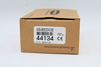 Banner Q44UBB63DACQ6 Photoelectric Sensor