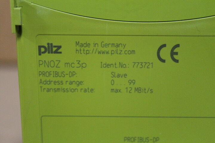 PILZ 773721 PNOZ MC3P FIELDBUS MODULE