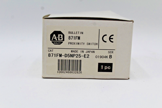 Allen-Bradley 871FM-D5NP25-E2 Proximity Switch