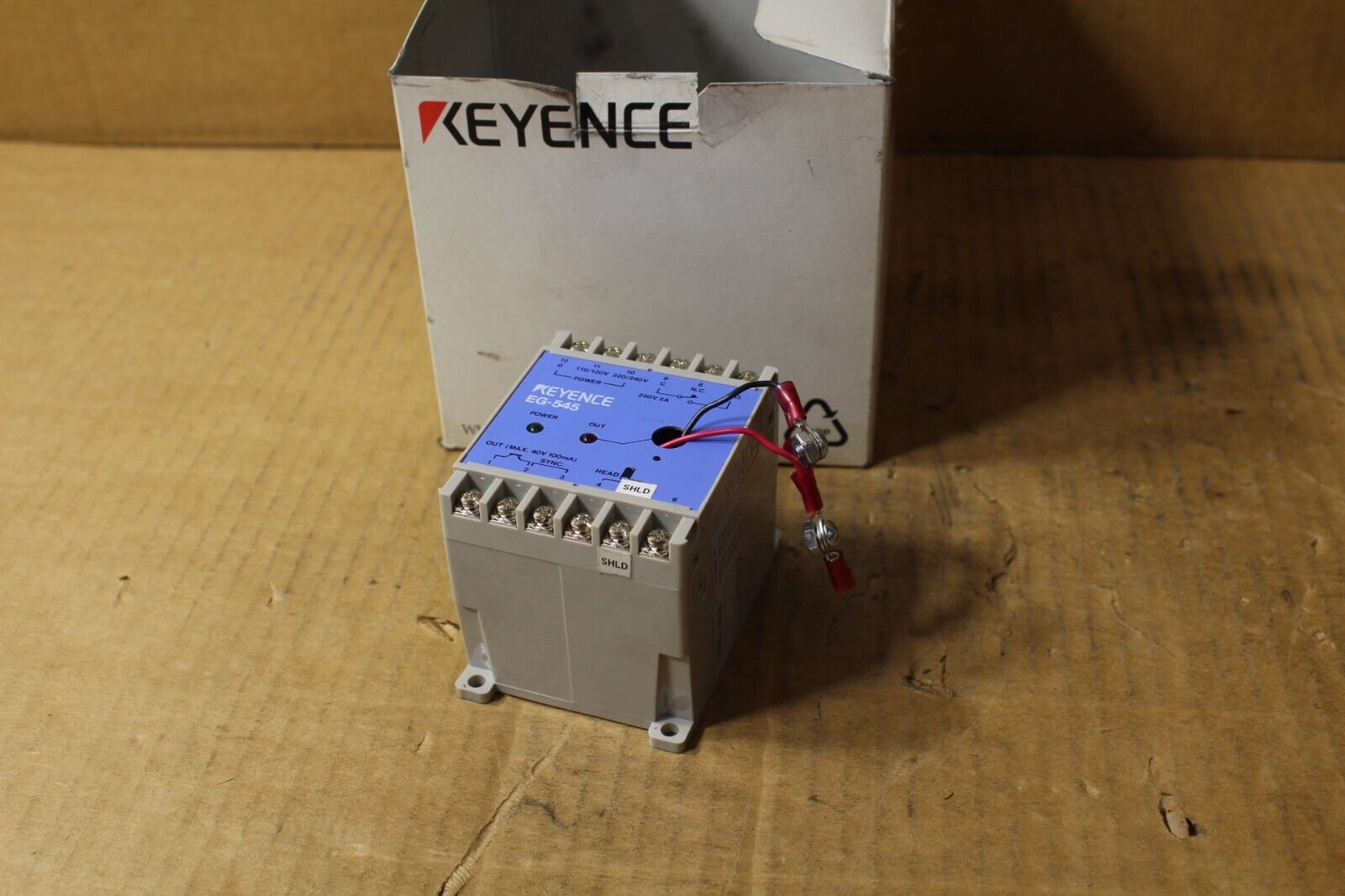 Keyence EG-545 Amplifier Unit