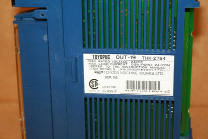 TOYOPUC THK-2754 OUTPUT MODULE
