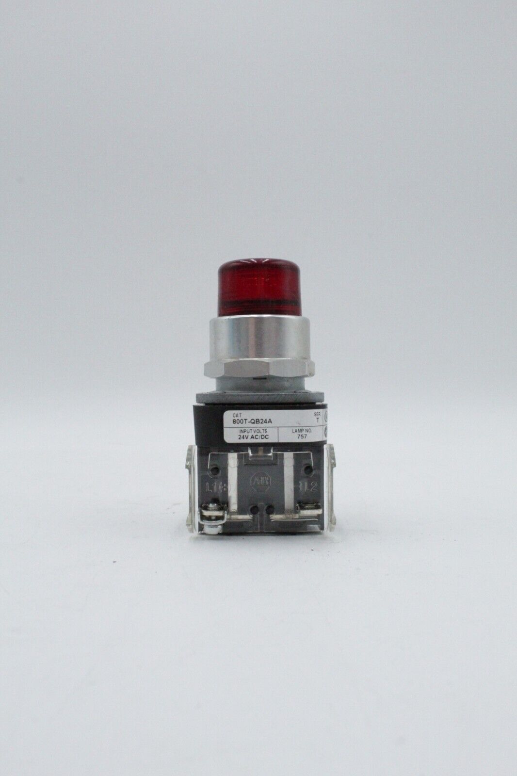Allen-Bradley 800T-QB24A Red Illuminated Push Button