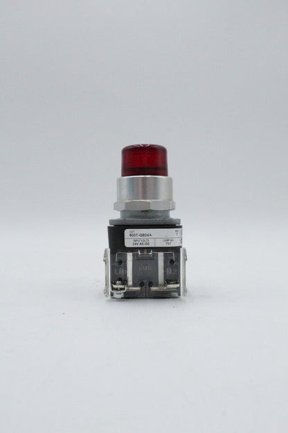 Allen-Bradley 800T-QB24A Red Illuminated Push Button