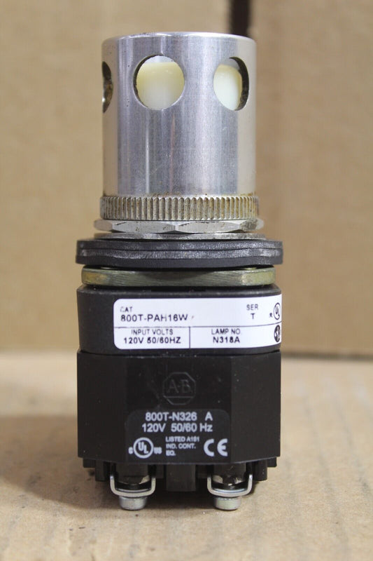 Allen Bradley 800T-PAH16W White Push Button