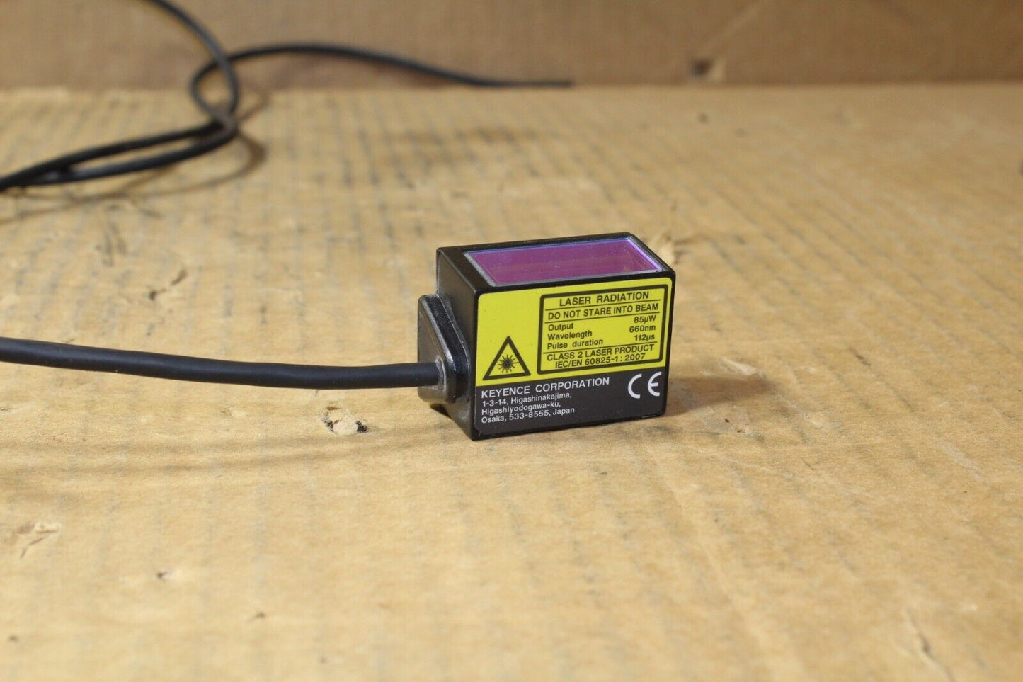 Keyence BL-1301 Digital Laser Barcode Reader