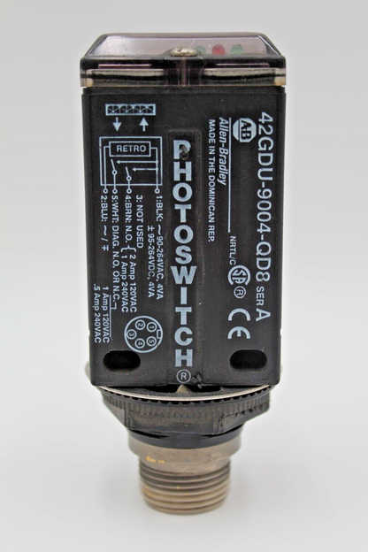 Allen Bradley 42GDU-9004-QD8 Photoswitch