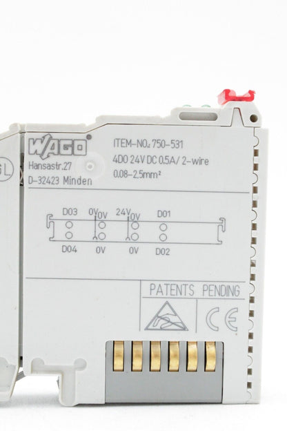 Wago 750-531 4-Channel Digital Output Module