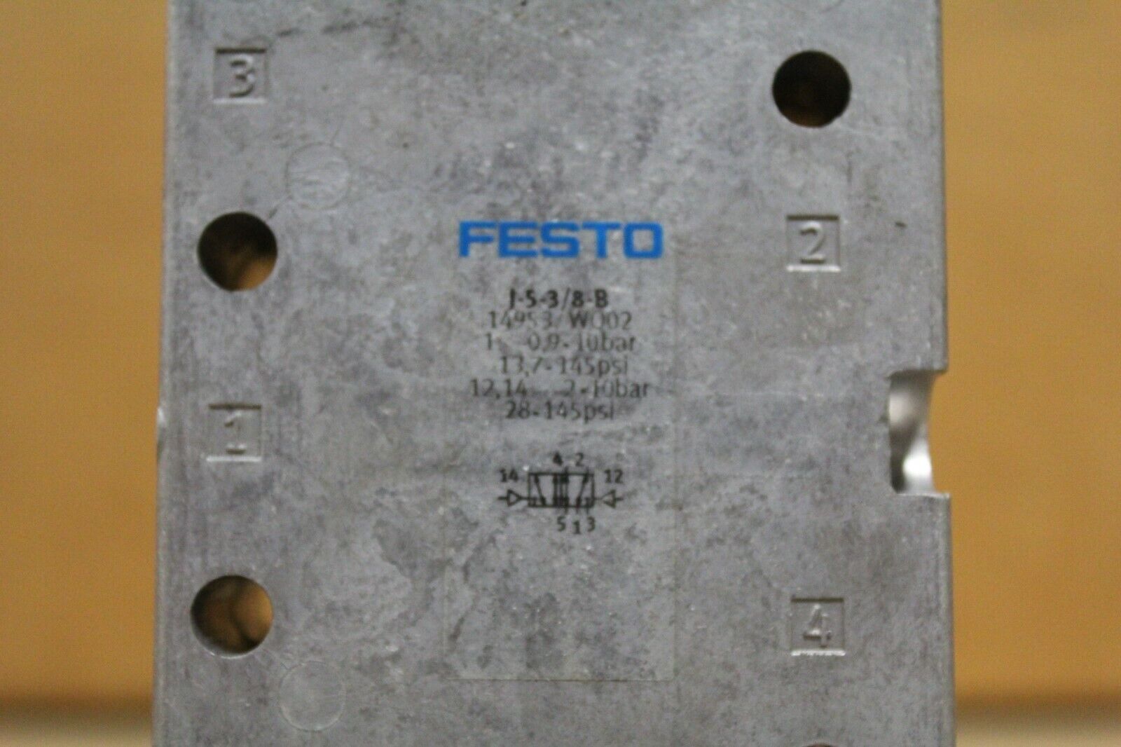 FESTO J-5-3/8-B PILOT VALVE