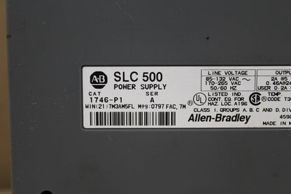 Allen Bradley 1746-P1 Power Supply