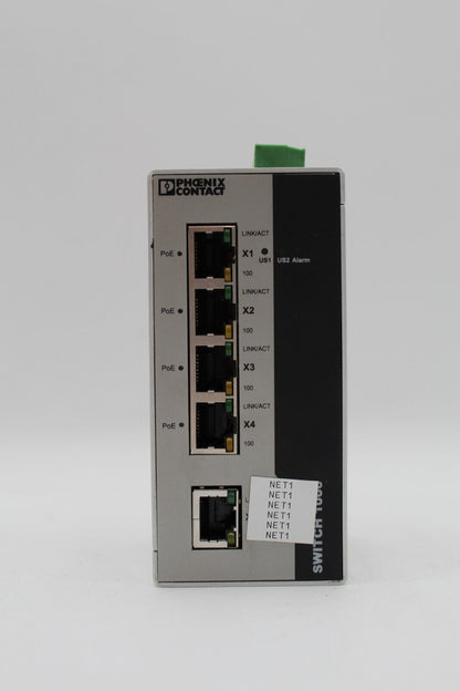 Phoenix Contact FL SWITCH 1001T-4POE Industrial Ethernet Switch